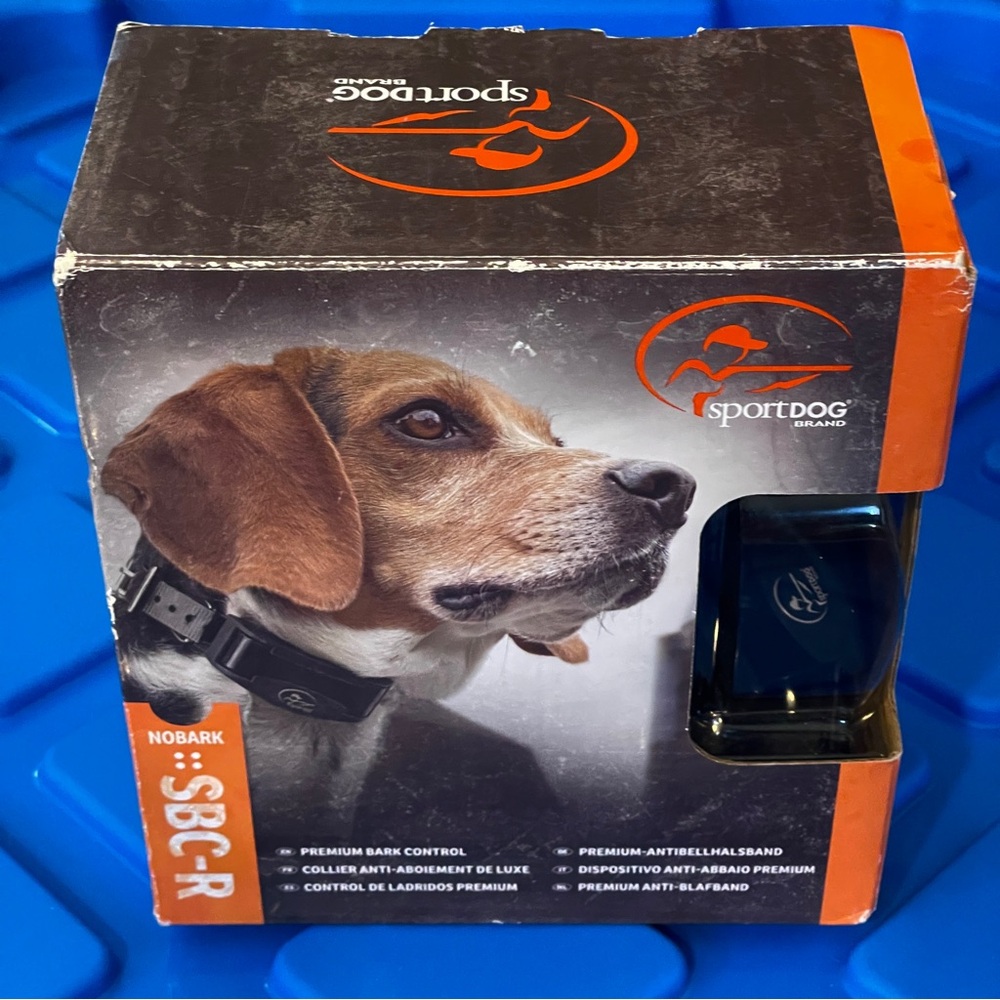 NEW IN BOX SPORTDOG NO BARK PREMIUM DOG COLLAR SBC-R